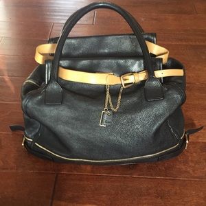 Chloe Belted Zip Around Weekender Boston Bag